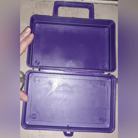 Vintage Doug Live Lunchbox Purple Jumbo Pictures 90s Kids Disney MGM Studios - Picture 5 of 8